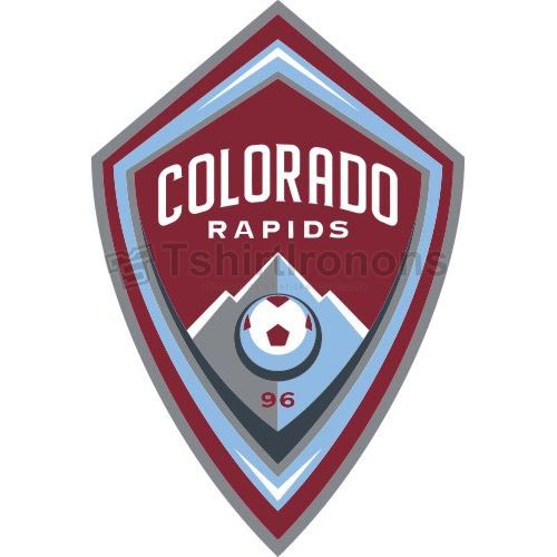 Colorado Rapids T-shirts Iron On Transfers N3382 - Click Image to Close